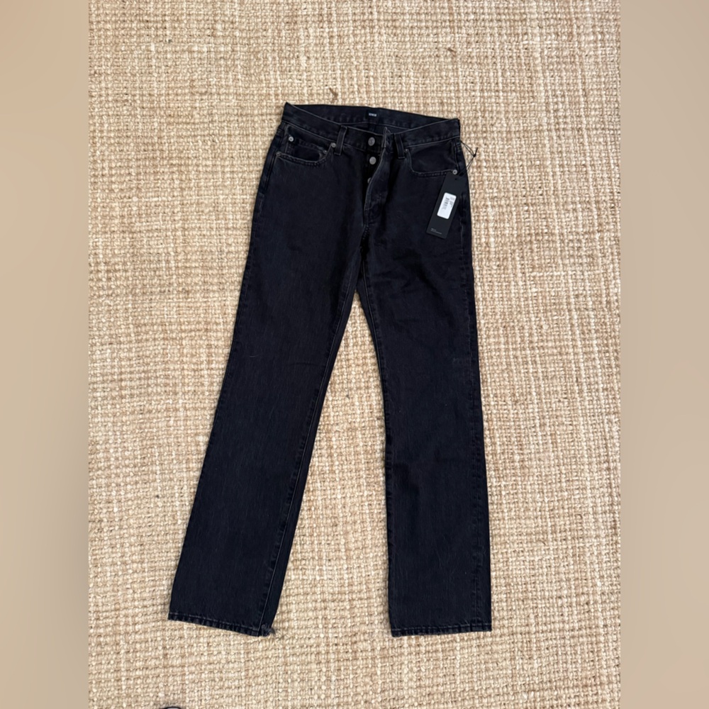 Edwin Black Straight Leg Jeans Timeless Style